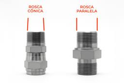 ROSCA CONICA DE JUNTA RETA  TI